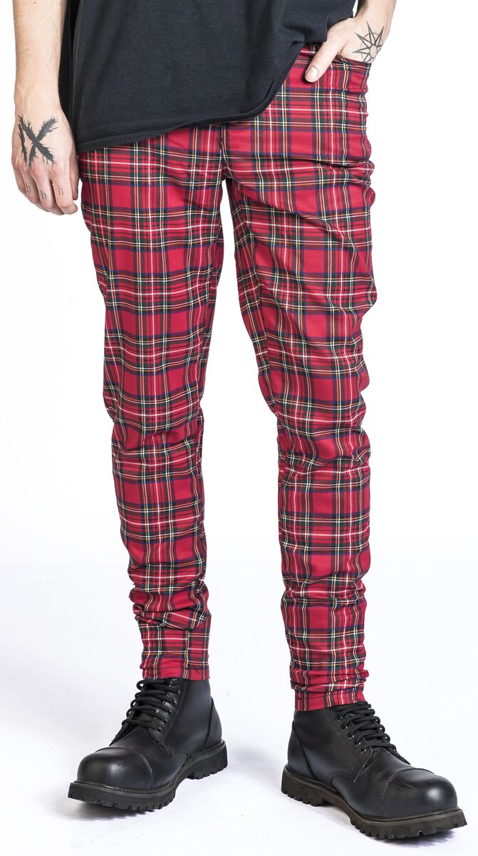 Pantalon Tartan | Banned Pantalon en toile