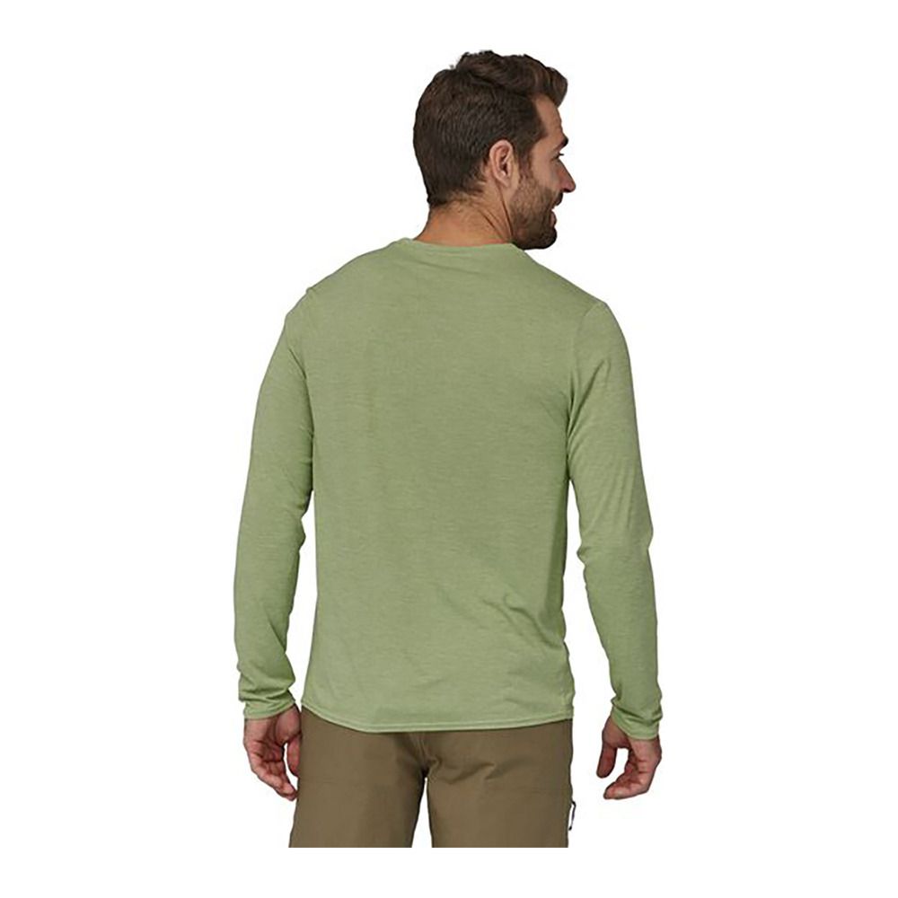 Patagonia CAP COOL DAILY GRAPHIC - Tee-shirt Homme line logo ridge stripe salvia green x-dye