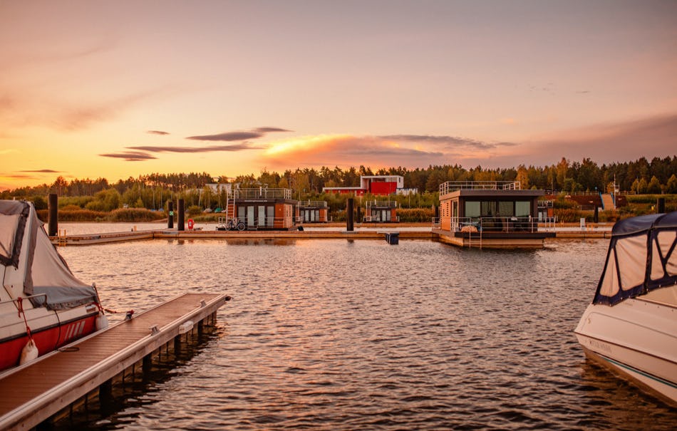 Kurzurlaub im Floating House Boxberg