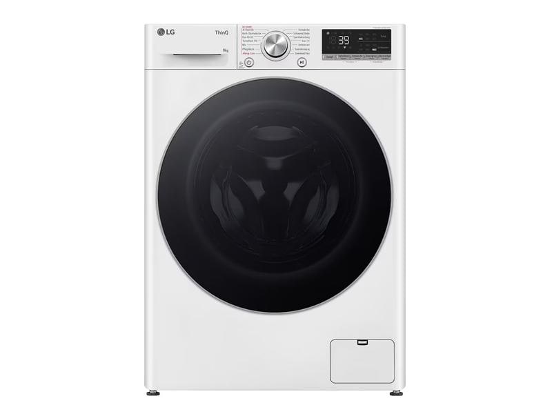 LG Waschmaschine F4WR7091 Links Frontloader mit 9 kg Ladekapazität