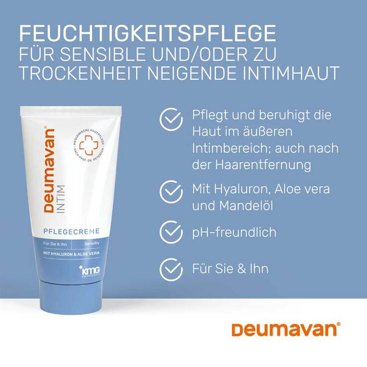 Deumavan Intim Pflegecreme, 50 ml
