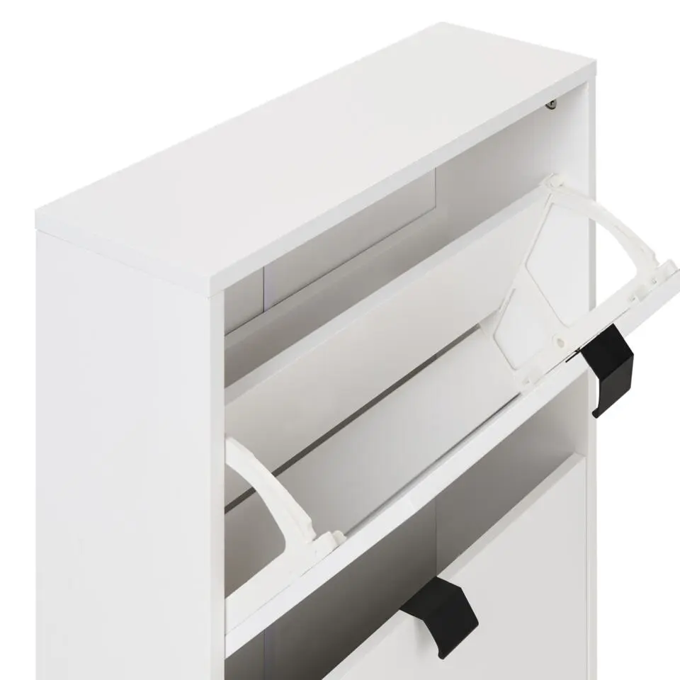 HOBART - Schoenenkast - Wit - MDF
