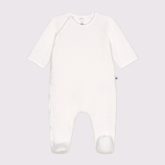 Pyjama en tubique bébé   Marshmallow        de               Petit Bateau