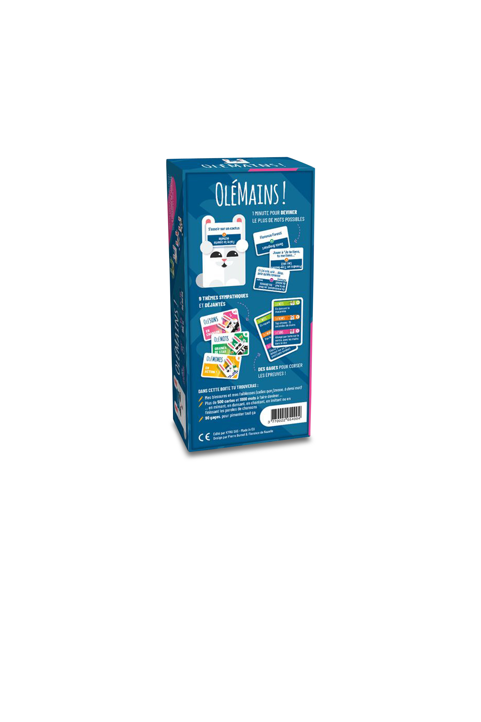 BLACKROCK GAMES Jeu de cartes JEU OLEMAINS Multicolore