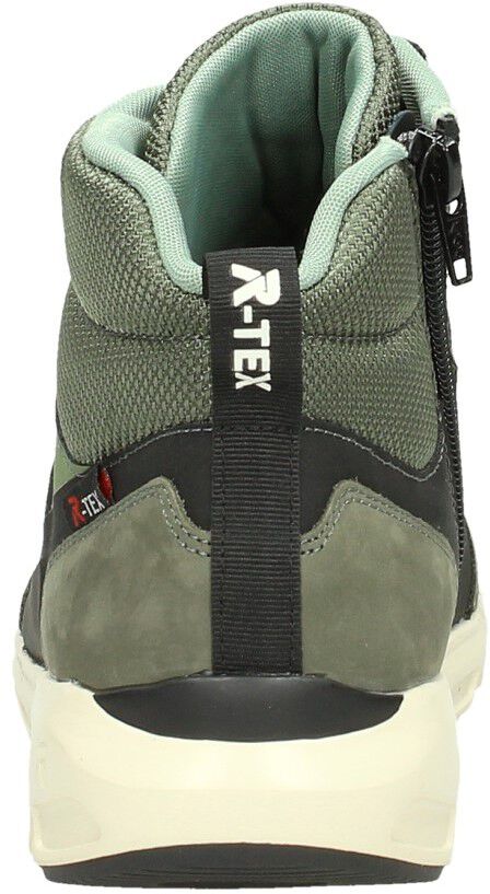 Rieker Veterschoenen Hoog groen