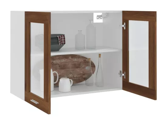 Armoire en verre suspendue 