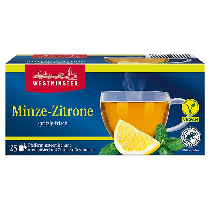 WESTMINSTER Kräutertee 50 g, Minze-Zitrone