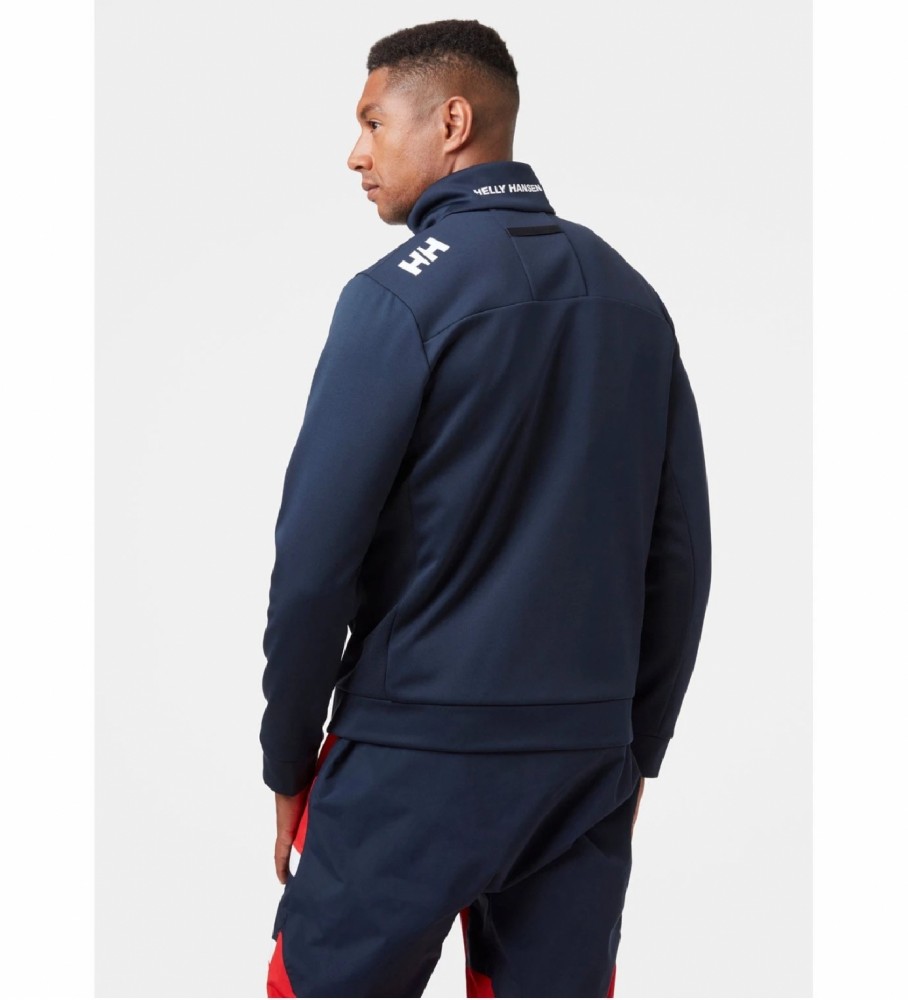 Jaqueta de lã Helly Hansen Navy Crew