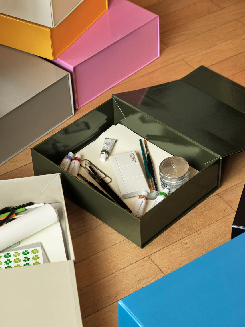 HAY  Colour Storage kasse, Olive - S