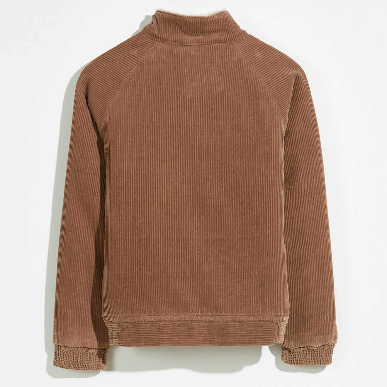 Bellerose Bomber en Velours côtelé Hedy doublé polaire olive
