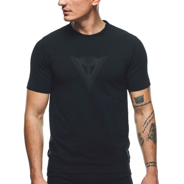 Dainese - T-shirt Thermique Quick Dry Noir / Bleu
