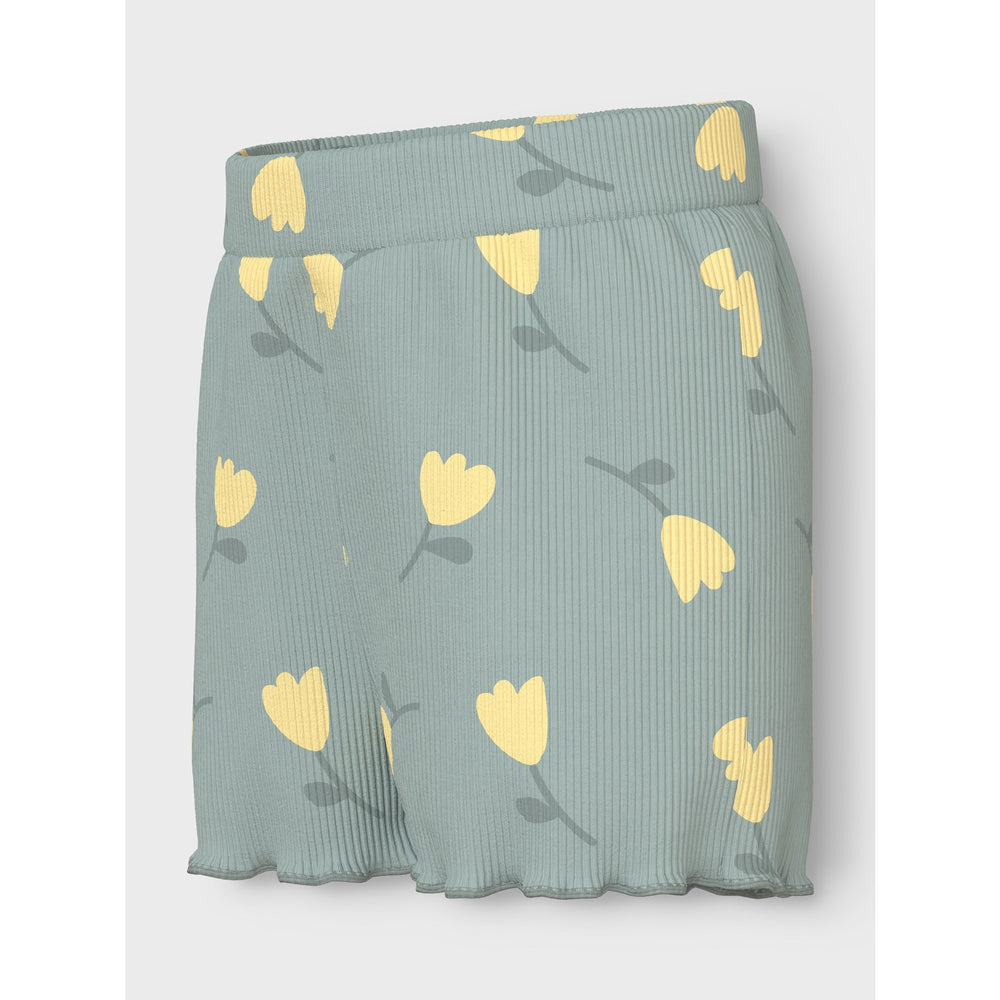 Køb Name It Aqua Gray Lemon Vemma AOP Shorts