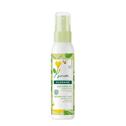 Klorane Junior Cuidado Spray Desembaraçador cabelo delicado das crianças 125ml