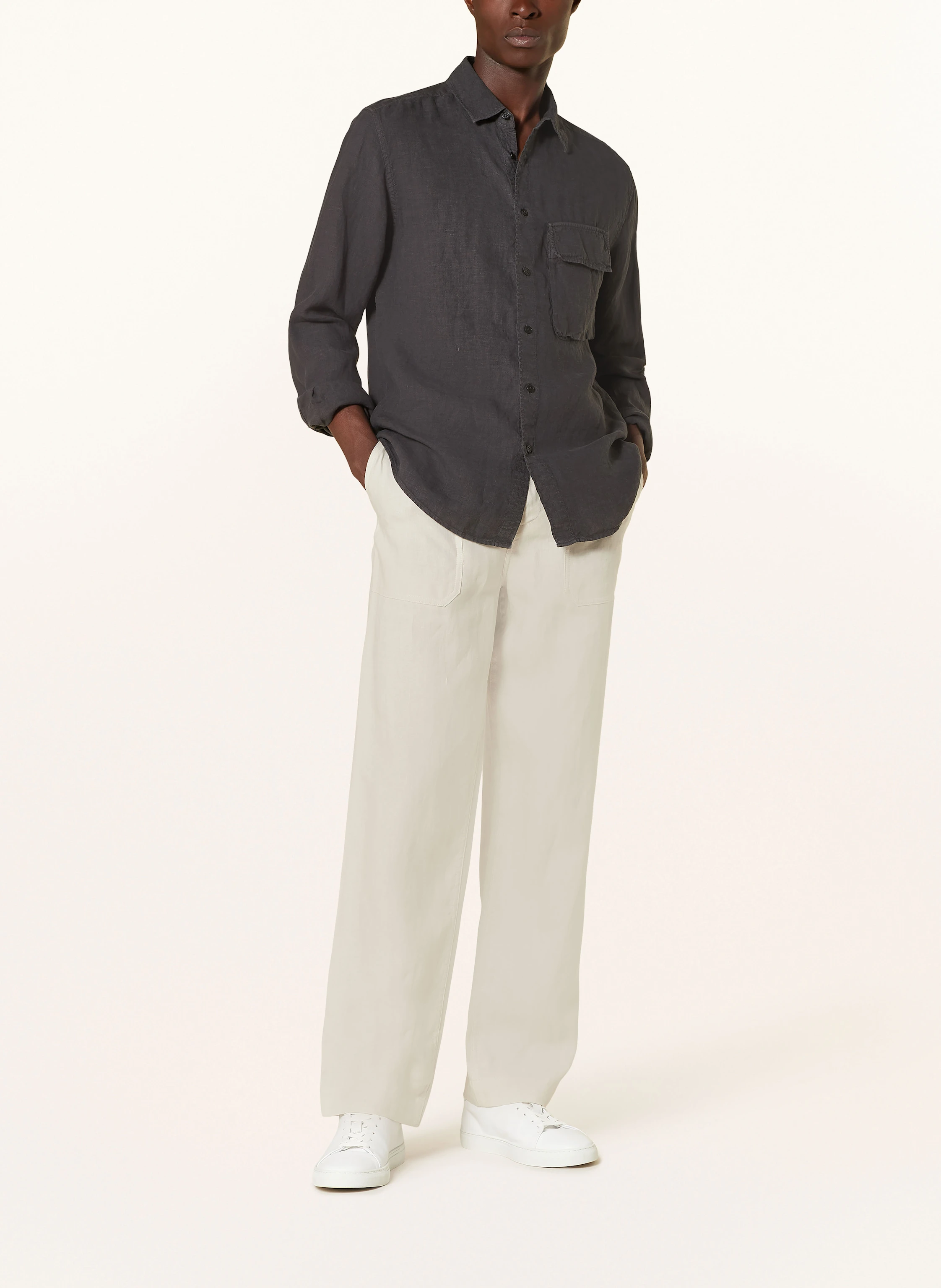 BELSTAFF Leinenhemd SCALE Comfort Fit