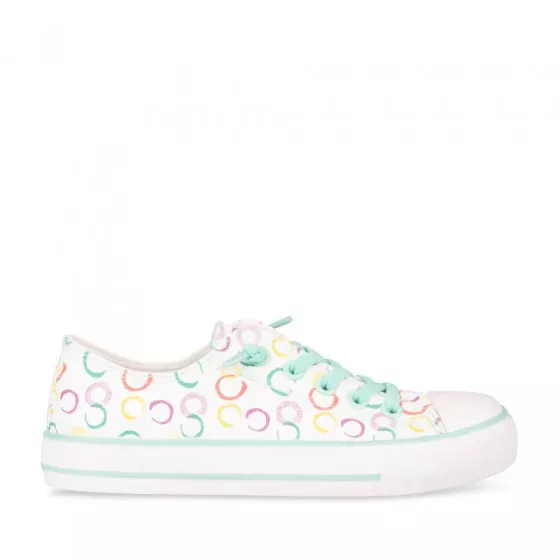 Baskets VERT LOVELY SKULL