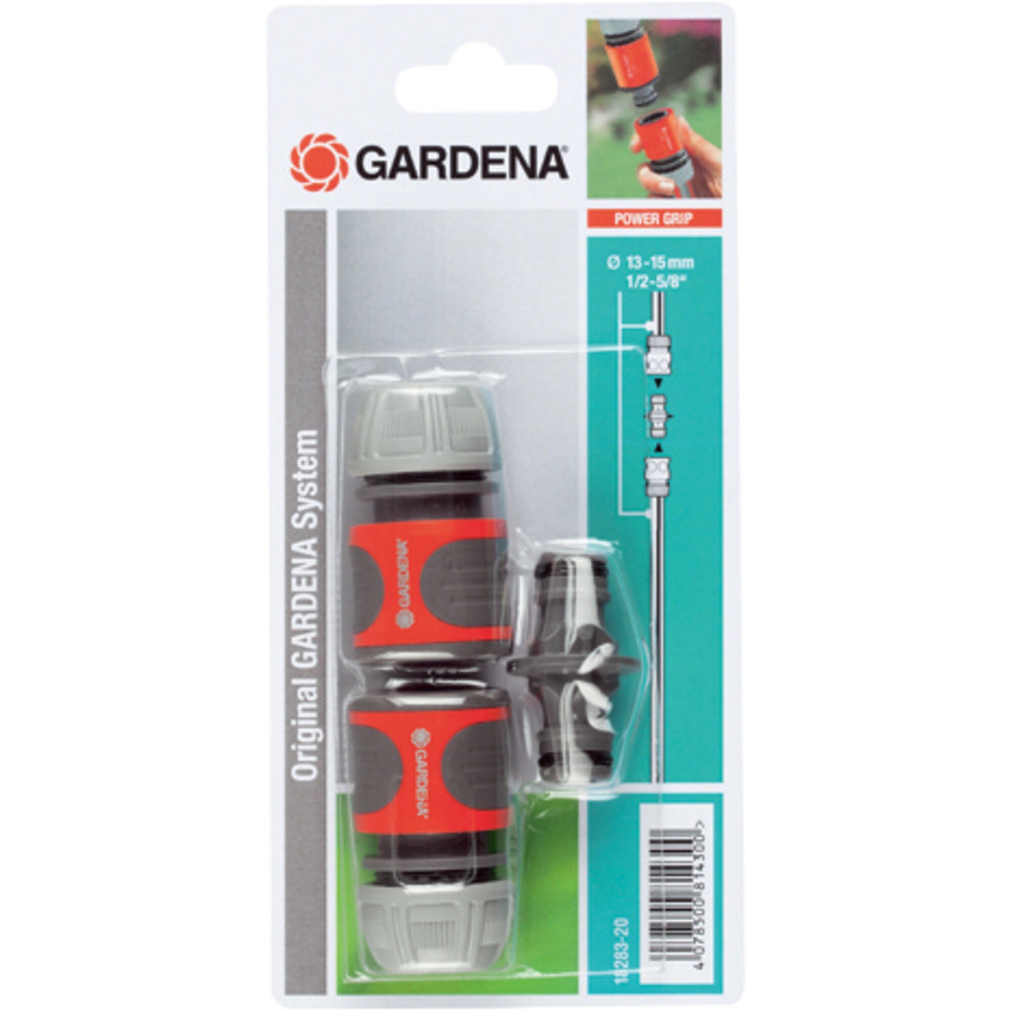 GARDENA Kupplung Kupplungs-Satz für 13mm (1/2