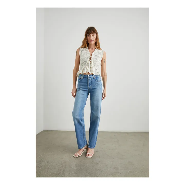 Rails Top Martine | Ivoire