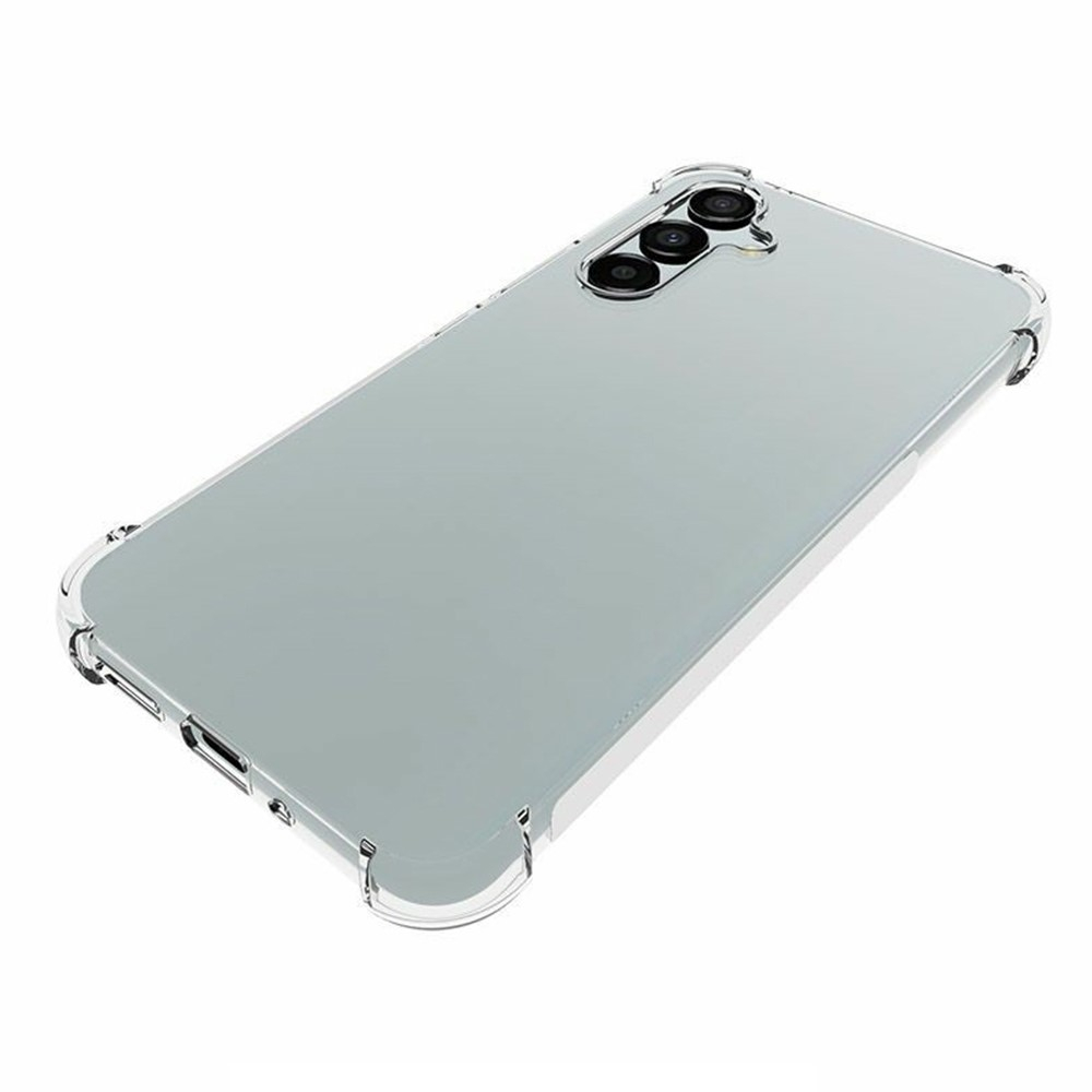 Samsung Galaxy A54 5G Gummi Hülle Case Slim Design mit Air Cushion Fallschutz - Transparent