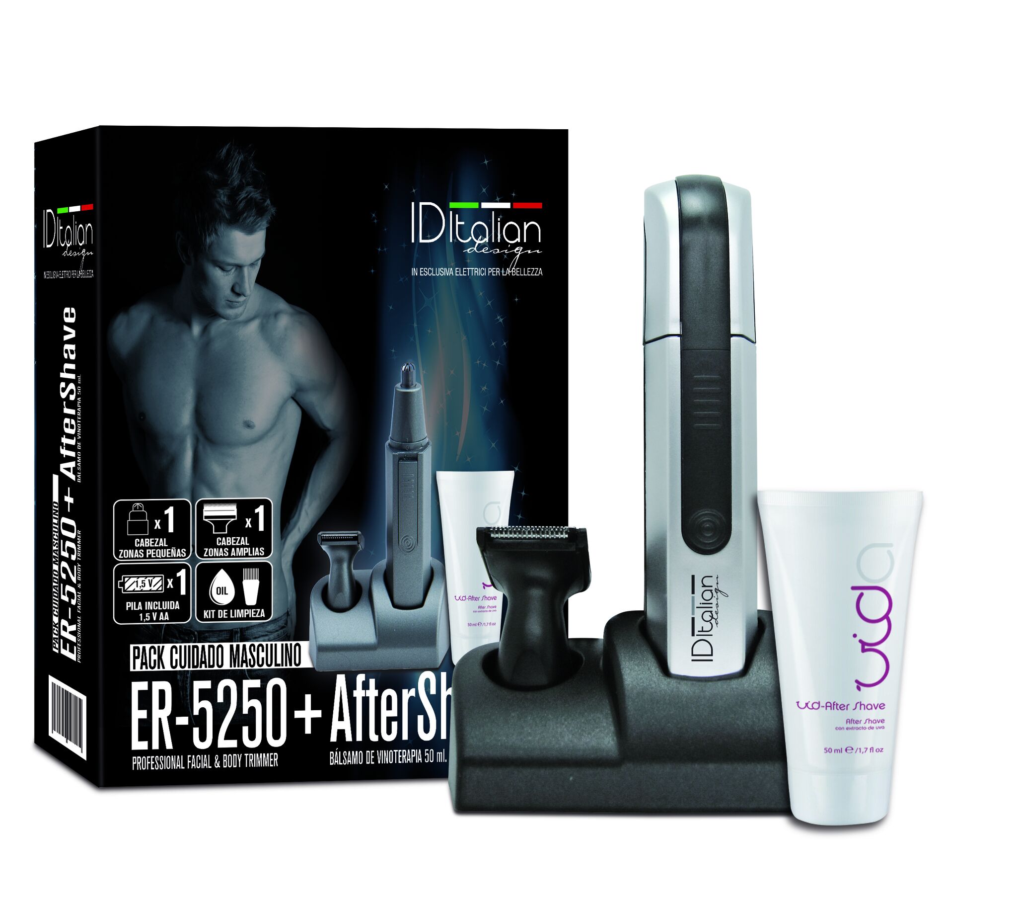Italian Design ER-5250 Hair clipper + after shave