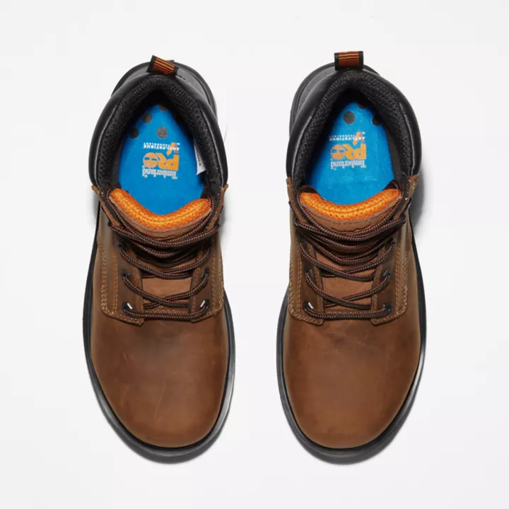 6-inch Boot de travail Ballast à embout composite pour homme en marron
