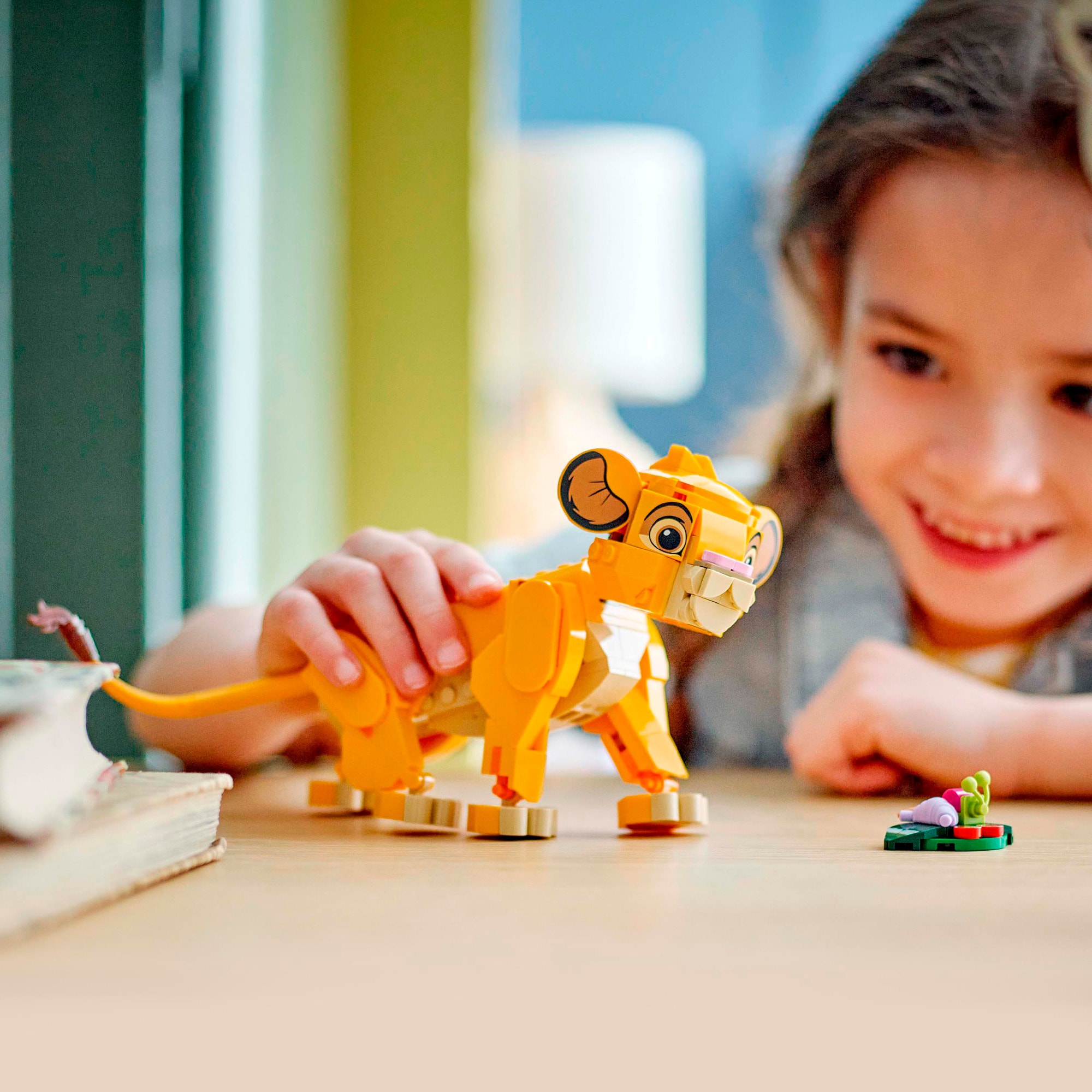 LEGO Konstruktionsspielzeug Disney Classic Simba, das Löwenjunge des Königs