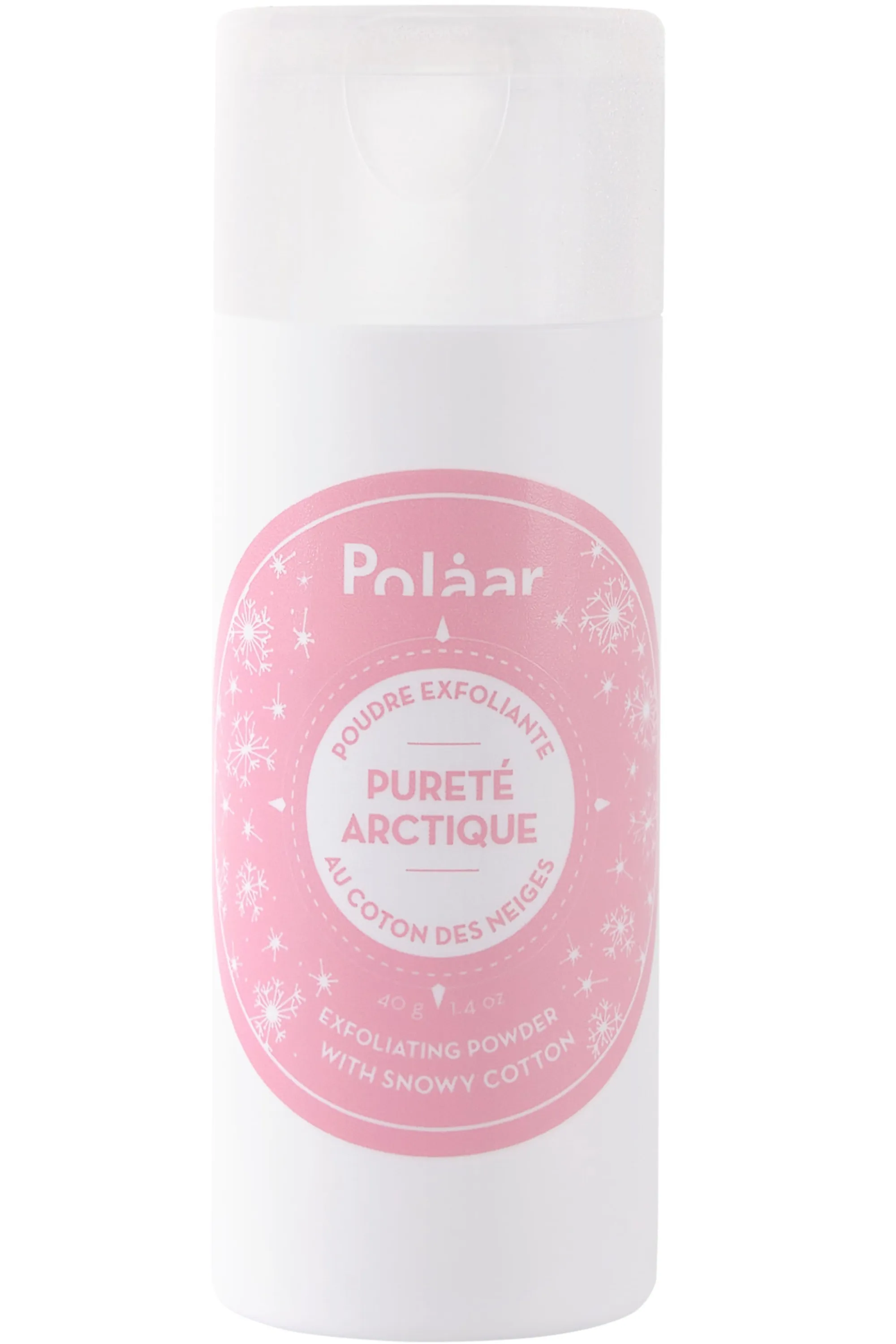Polaar Poudre exfoliante Pureté Arctique au Coton des Neiges-40 g