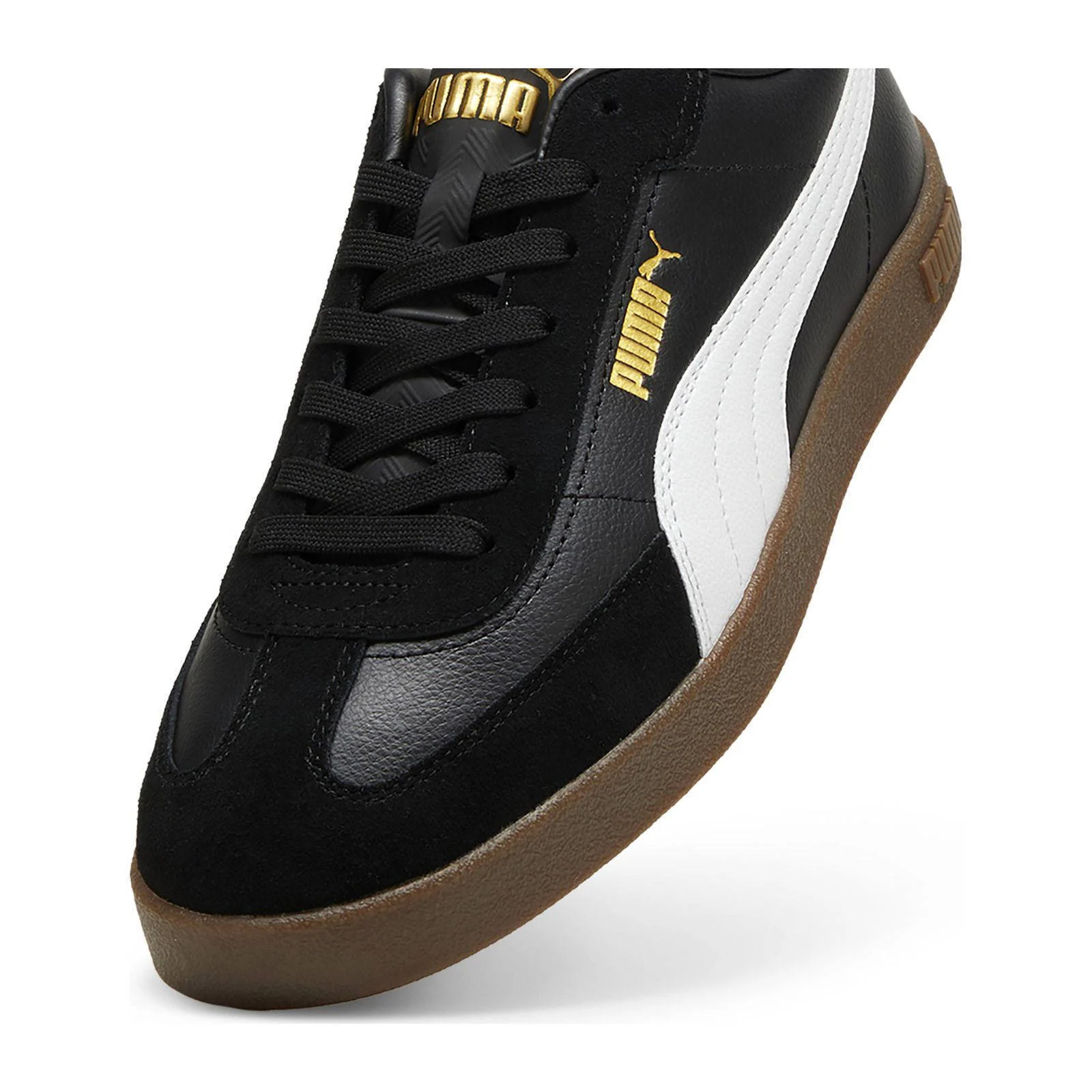 Puma Puma Club II Era  sneakers zwart/wit/goudkleurig
