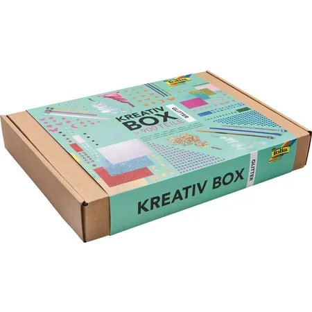 Folia Kreativ Box Glitter Mix, über 900 Teile