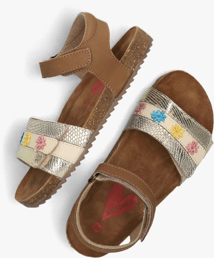 SHOESME cognac shoesme sandalen ic23s004