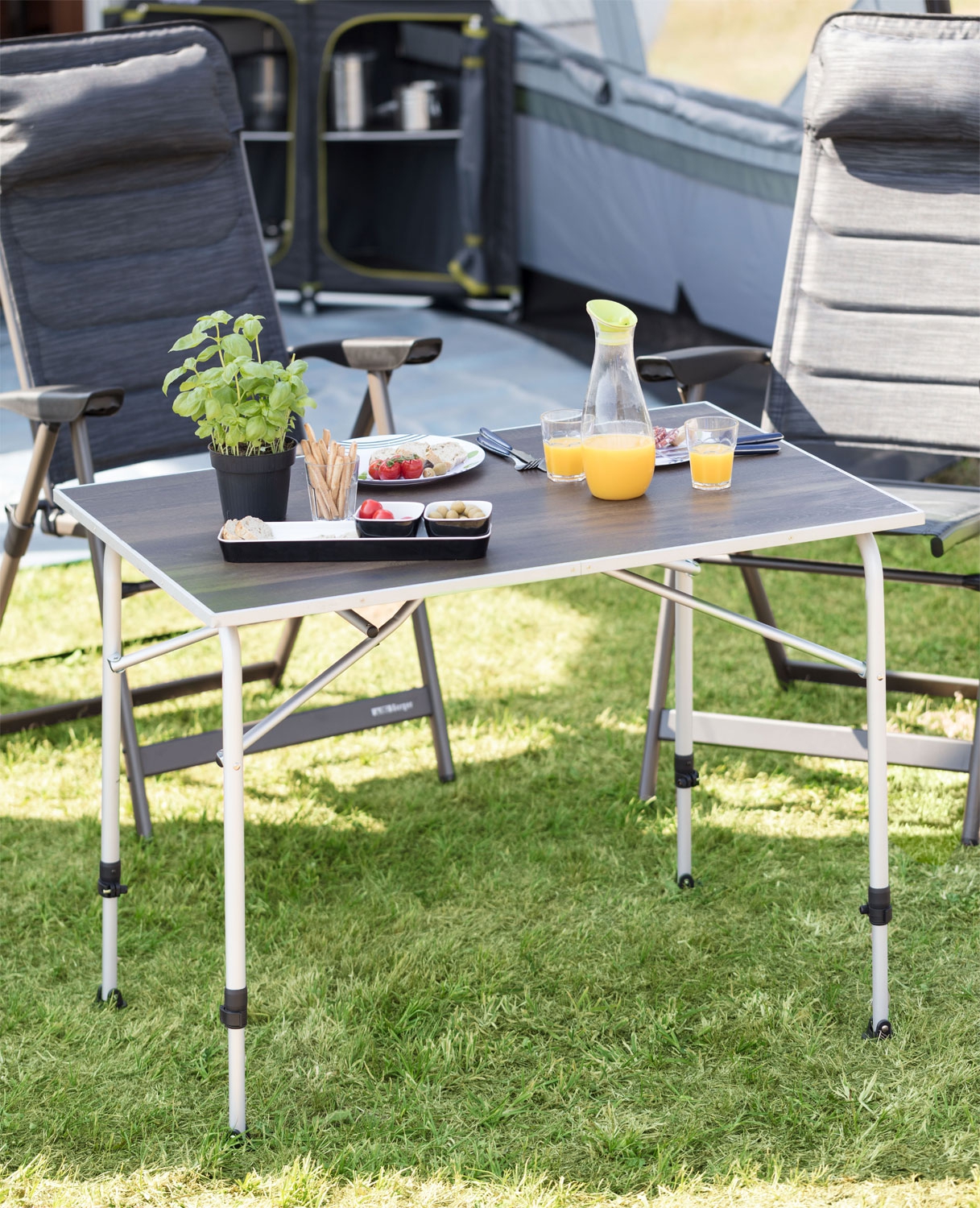 Berger Light 120 x 70 cm Campingtisch Größe 3