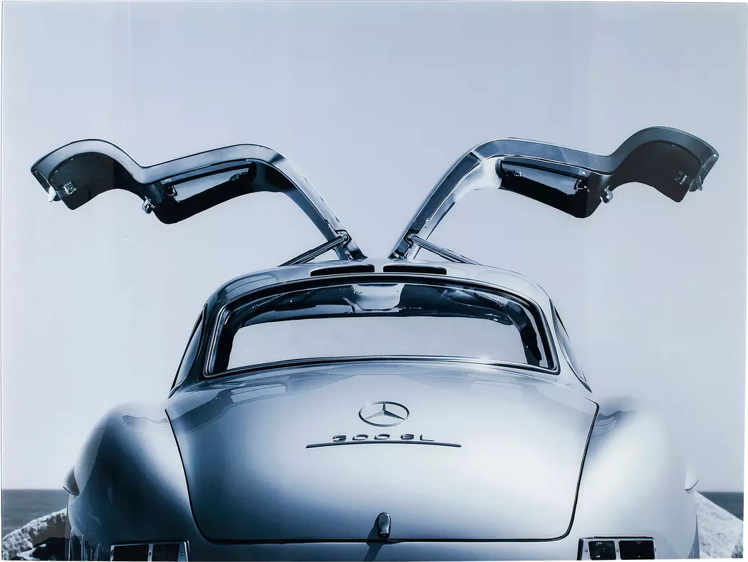 Glasbild 160 x 120 cm Oldtimer Back 61474