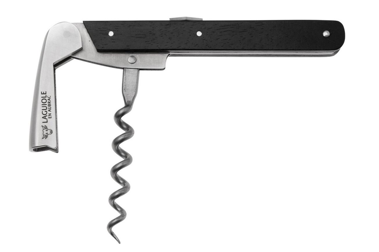Laguiole en Aubrac Wine Opener SOP99SBE Ebony, kelnersmes, Andre & Michel Bras Edition