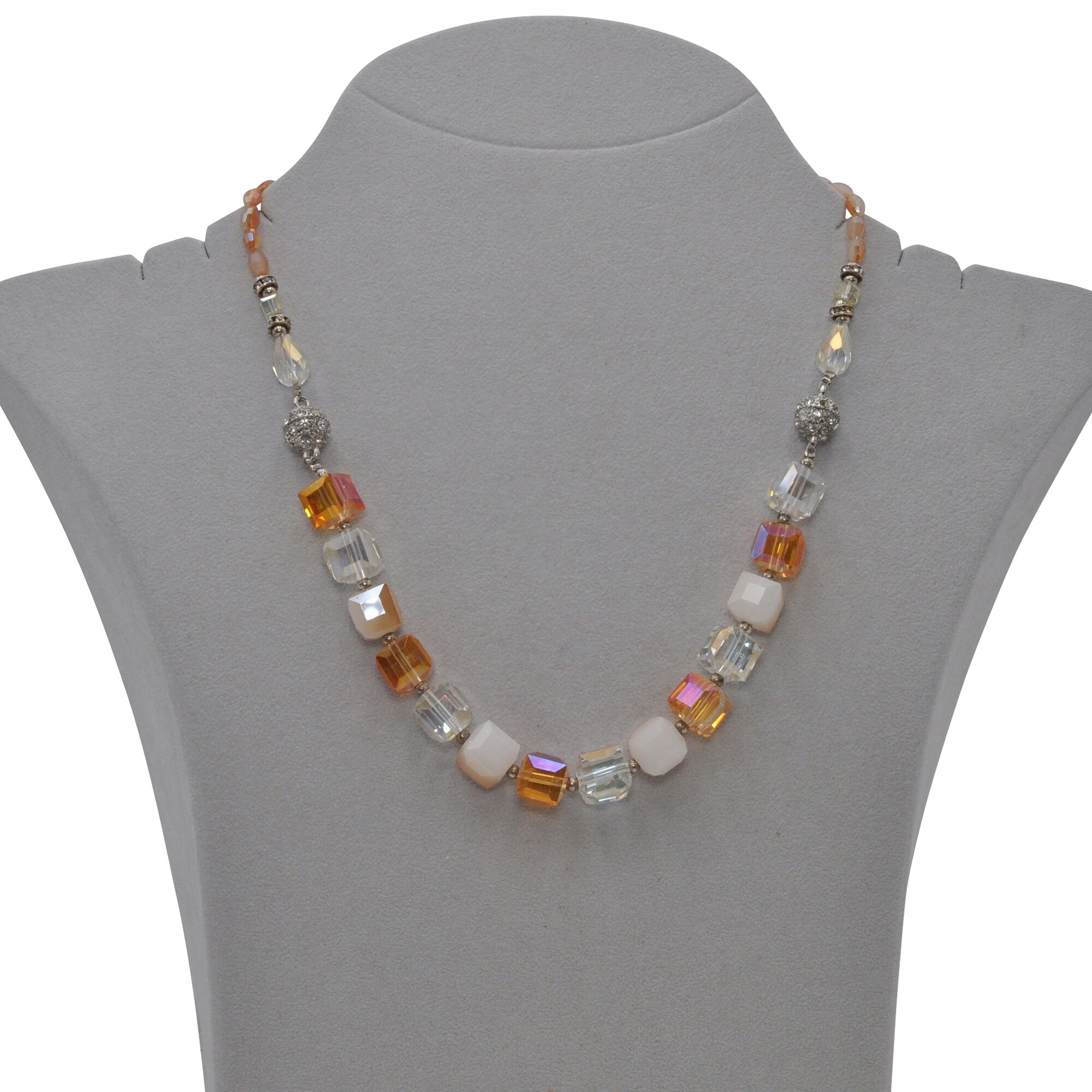 Steuer Modeschmuck Collierkette Kette mit Magnetschließe, auch als Armband tragbar