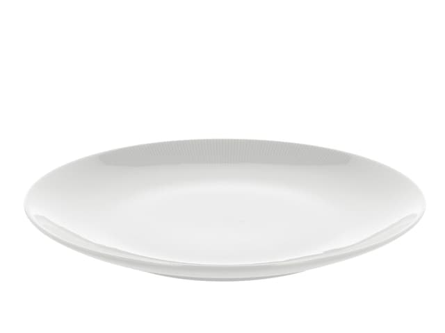 Pillivuyt Eventail Tallerken flad Dia 28 cm Hvid