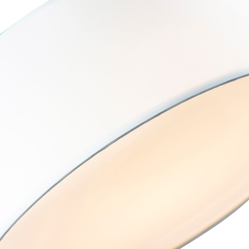 Plafondlamp wit 40 cm incl. LED - Drum LED