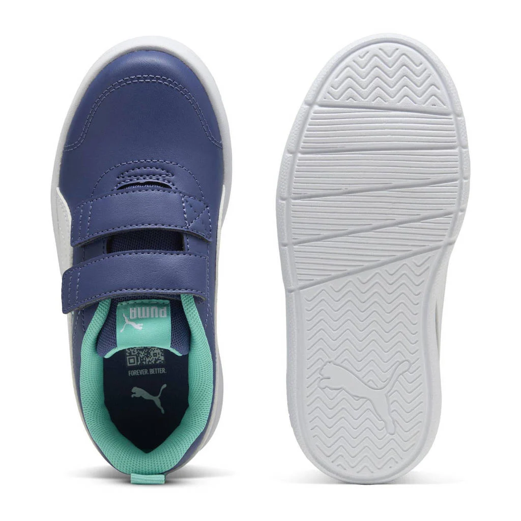 Puma Courtflex V3 Vsneakers blauw/wit/aqua