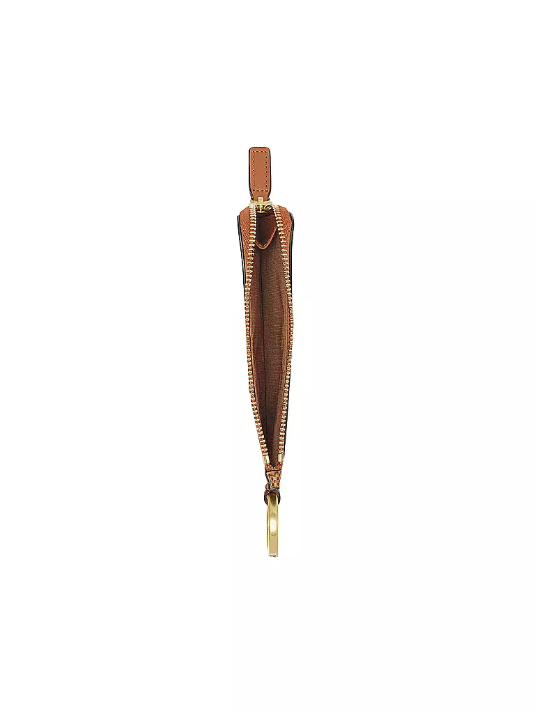 MCM Schlüsseltasche LAURETOS CC LANYARD braun
