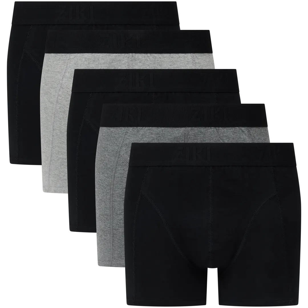 Ziki boxershorts Maten M - XXL | 5 stuks | diverse kleuren
