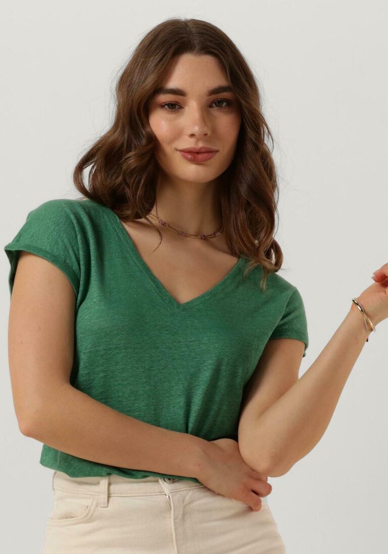 BY-BAR groene by-bar top momi linen top