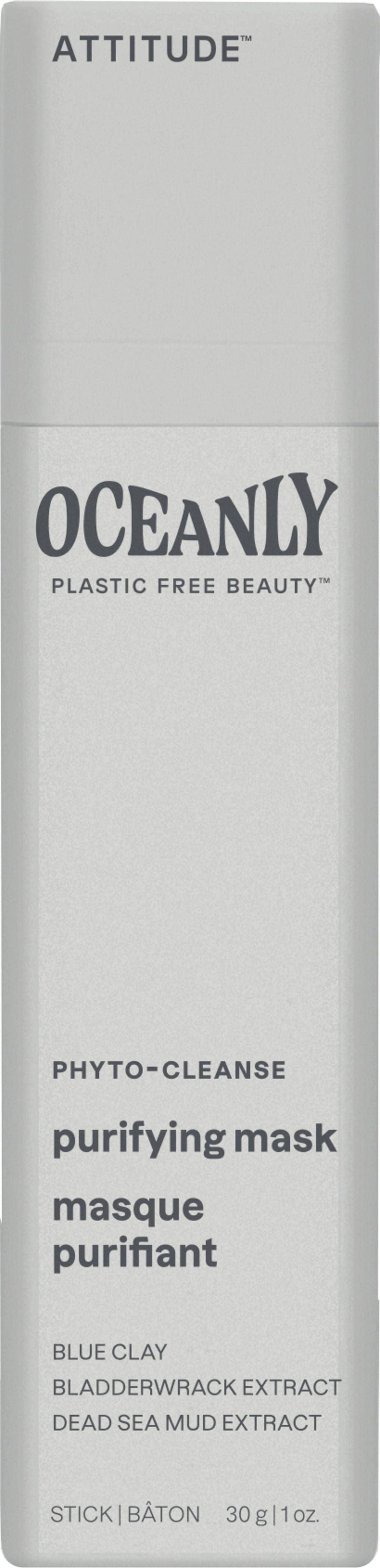 ATTITUDE  Oceanly PHYTO-CLEANSE Purifying Mask, 30 g