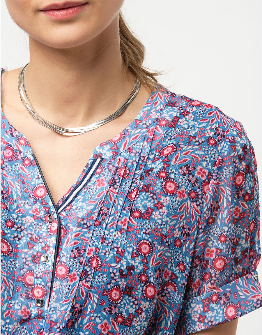 Robe fluide fleurie