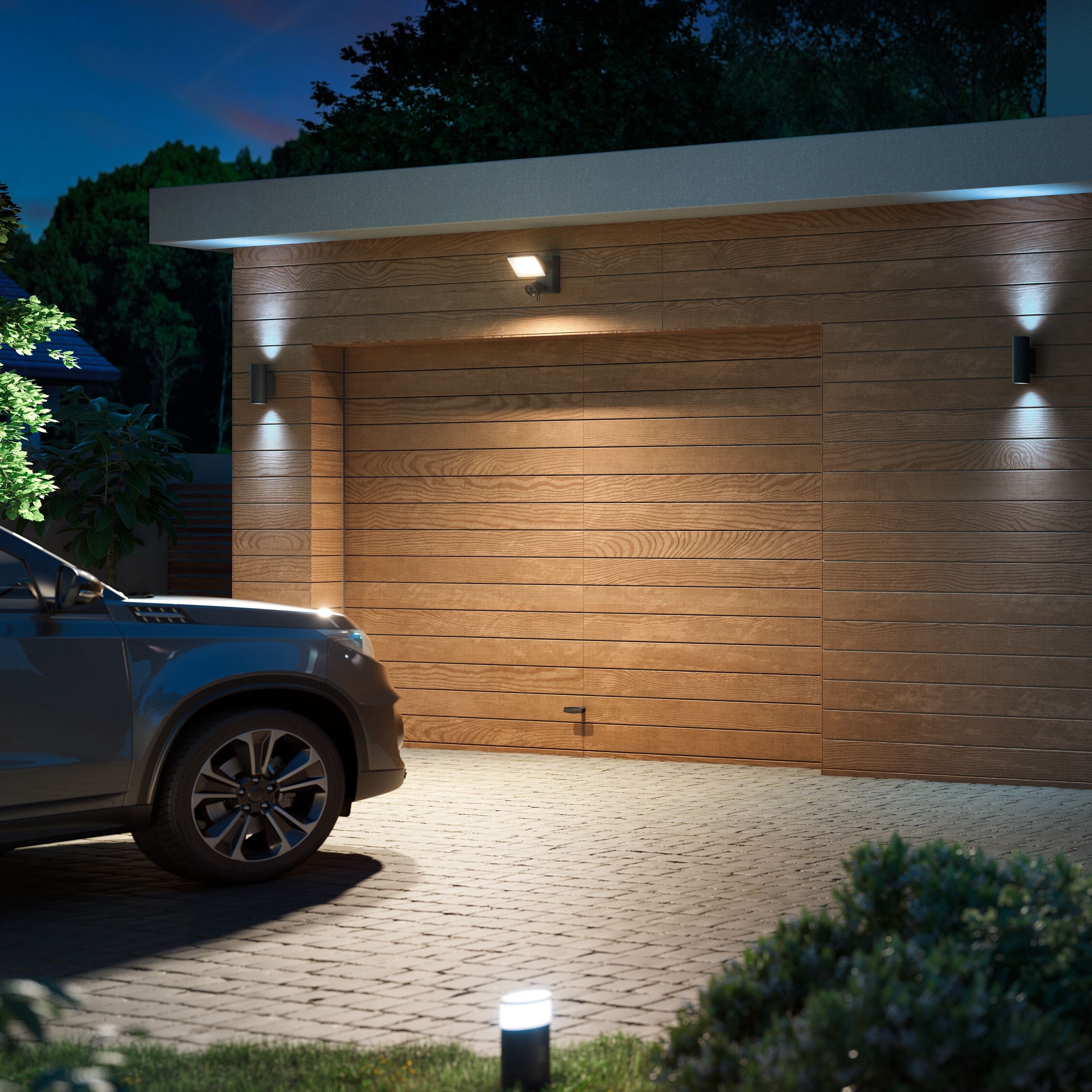 Philips Hue Secure Flood Light Camera