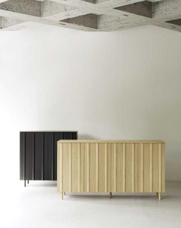 Normann Copenhagen Rib dressoir hoog Oak