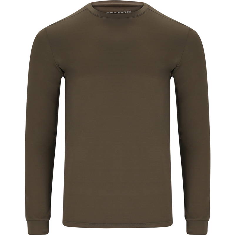 Endurance Hubend Langærmet Løbe T-shirt Herre