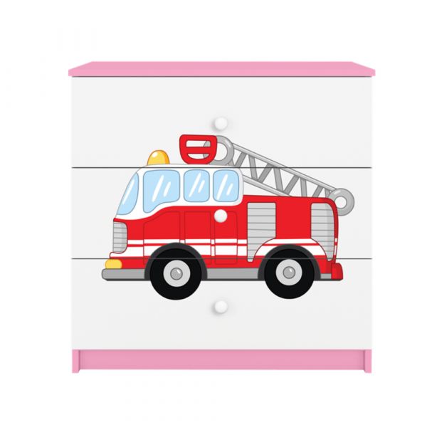 Kocot Kids Cómoda BabyDreams Fire Brigade Pink