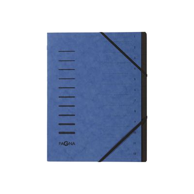 Pagna Office - Trieur à fenêtres 12 positions - bleu