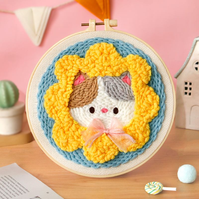 Embroidery Kingdom - Cartoon Capybara DIY borduurpakket (verschillende ontwerpen)