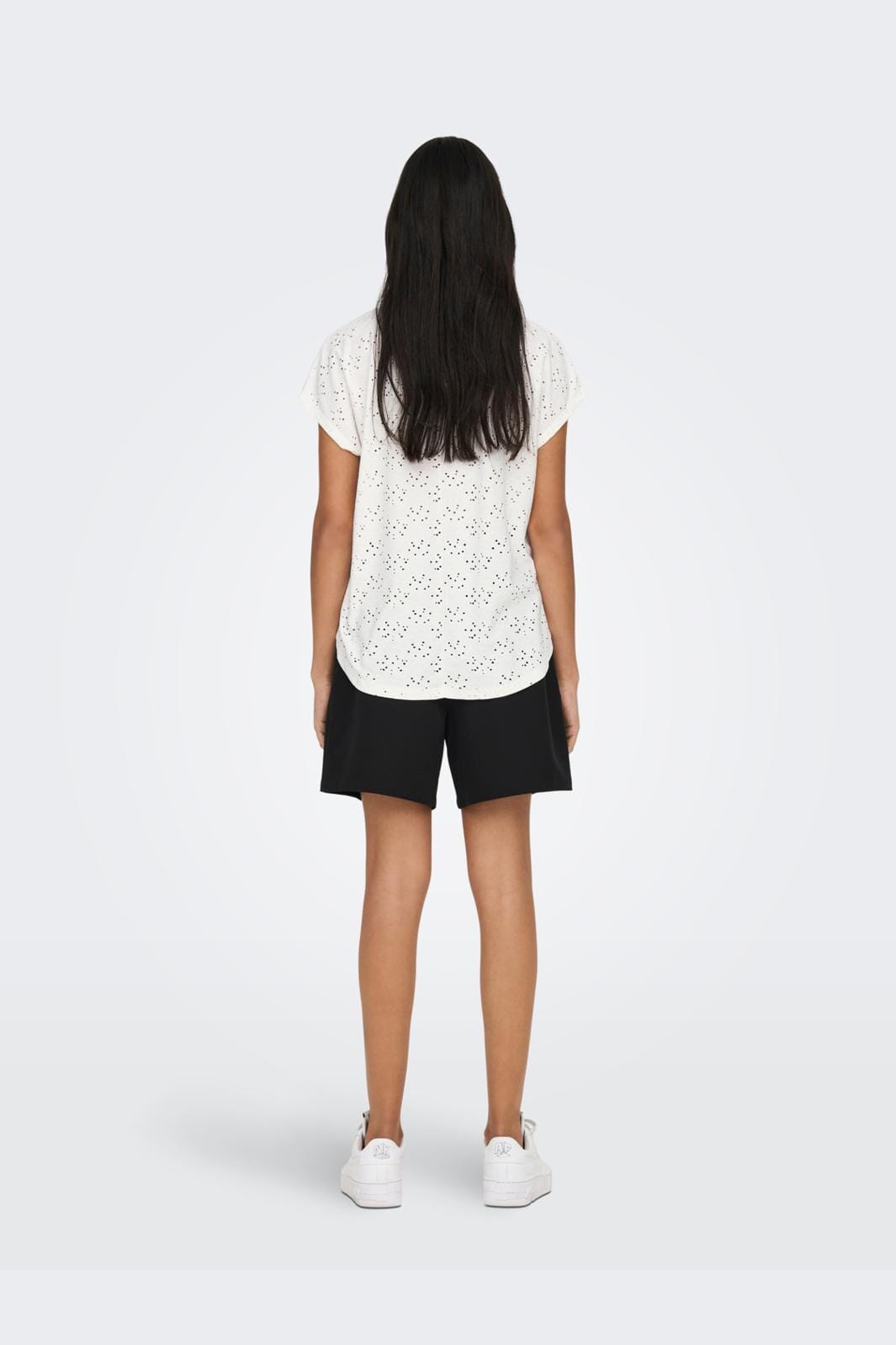 Only Onlsmilla S/S Top 3623088 cloud dancer