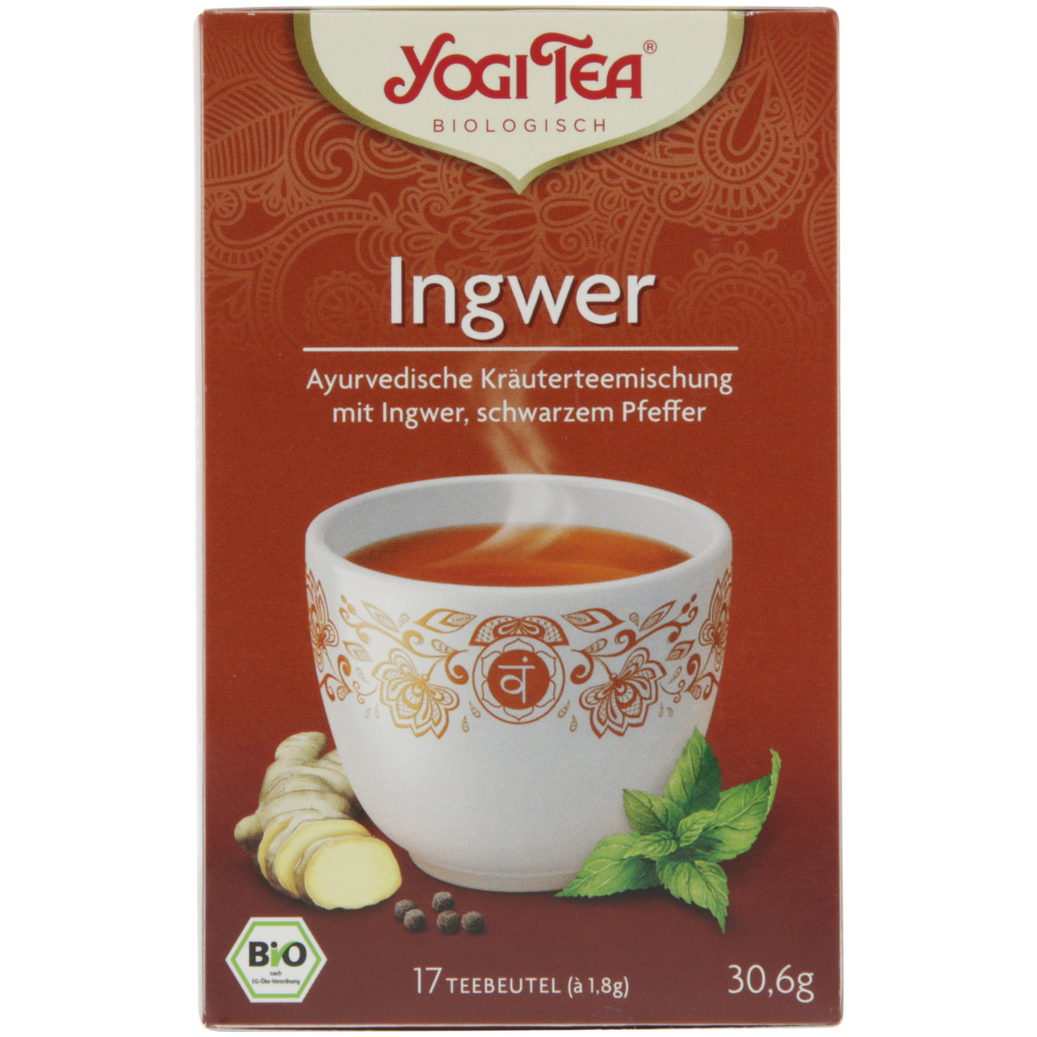 Yogi Tea Bio Ingwer 17 Beutel