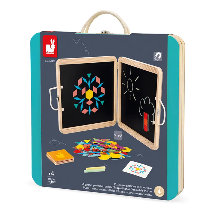 Janod Puzzle magnétique Géométrique